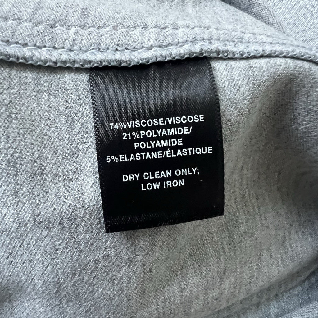 Lafayette 148 women Single Button Casual Gray Blazer Career Work Sz 6 Office