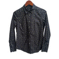 J.crew Women’s Perfect Shirt Button Down Long Slv Polka dot Sz 4 Black Career