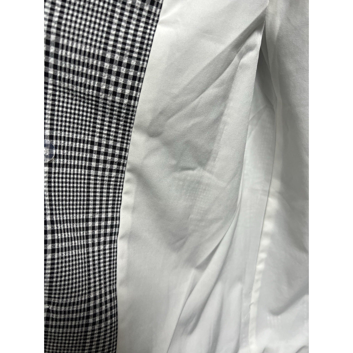The Fifth Label Oversized Blazer Double Breasted Plaid Check Pattern Sz L Coat