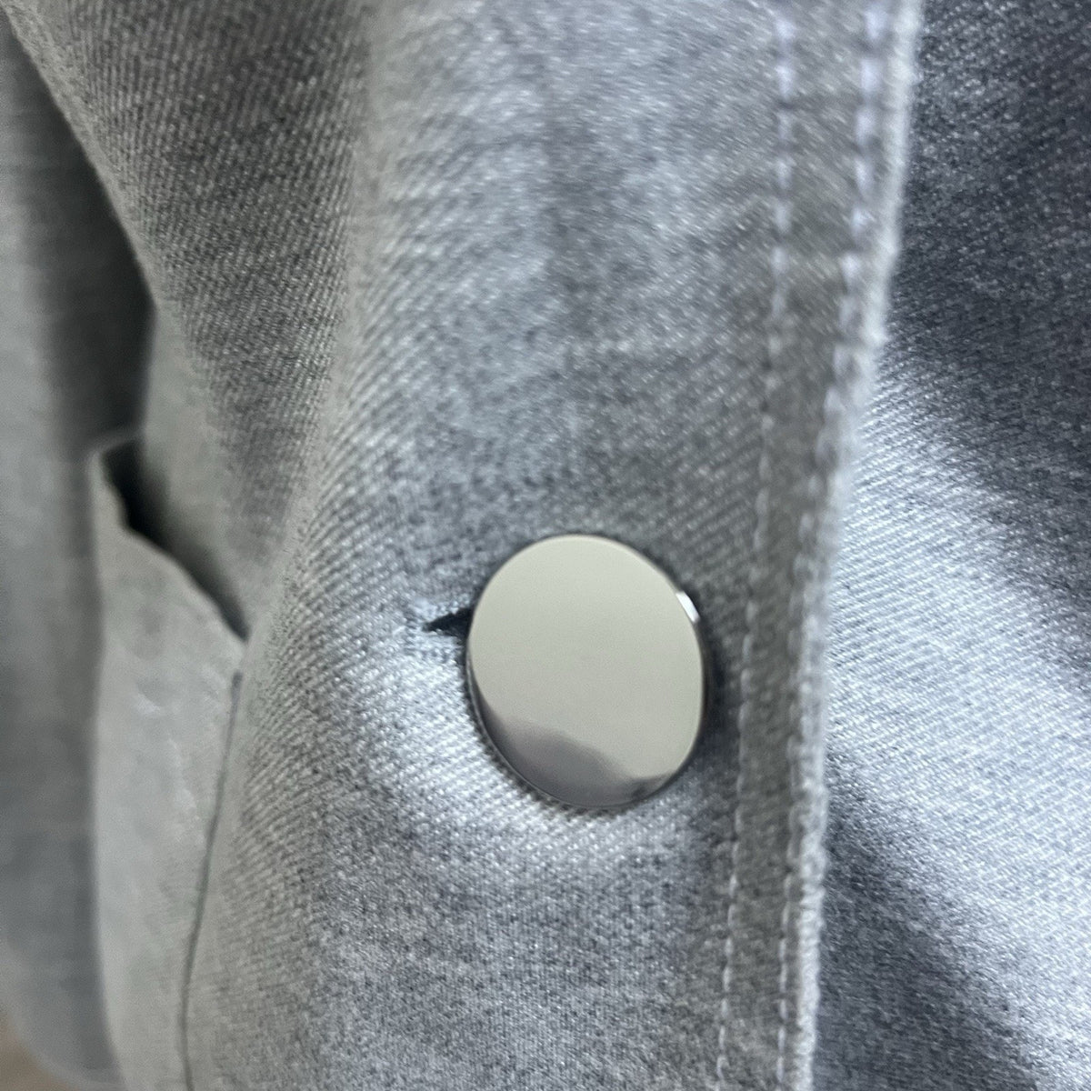 Lafayette 148 women Single Button Casual Gray Blazer Career Work Sz 6 Office