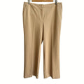 Chico's Womens NWT Metro Wide Leg Trouser Arabian Camel Tan Pants Sz 2 | L | 12