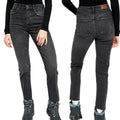 Urban Outfitters BDG NWT Sz 27 Dillon High Rise Slim Straight Jeans Raw Hem Gray